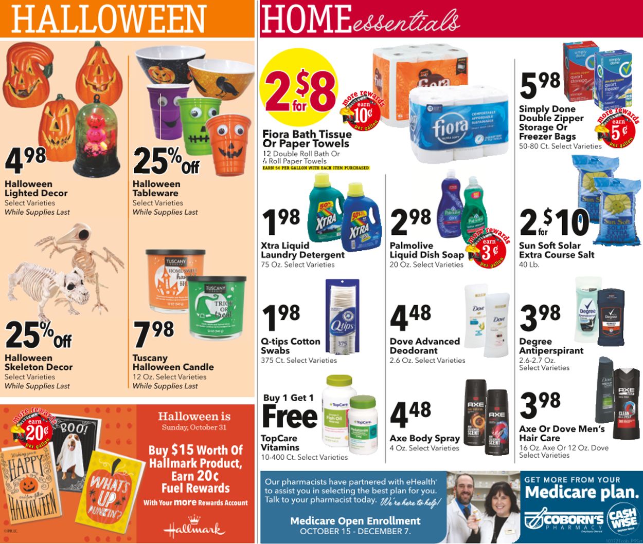 Catalogue Cash Wise HALLOWEEN 2021 from 10/20/2021