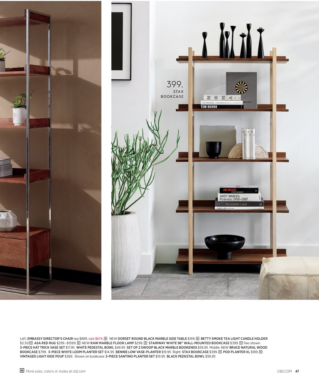 Featured image of post Cb2 Stax Bookcase / Free delivery and free returns on ebay plus items!