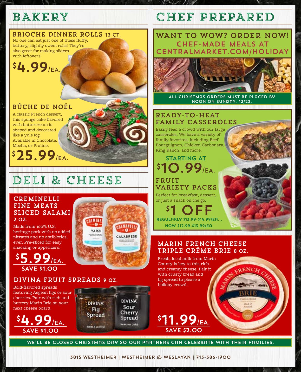 Catalogue Central Market from 12/18/2019