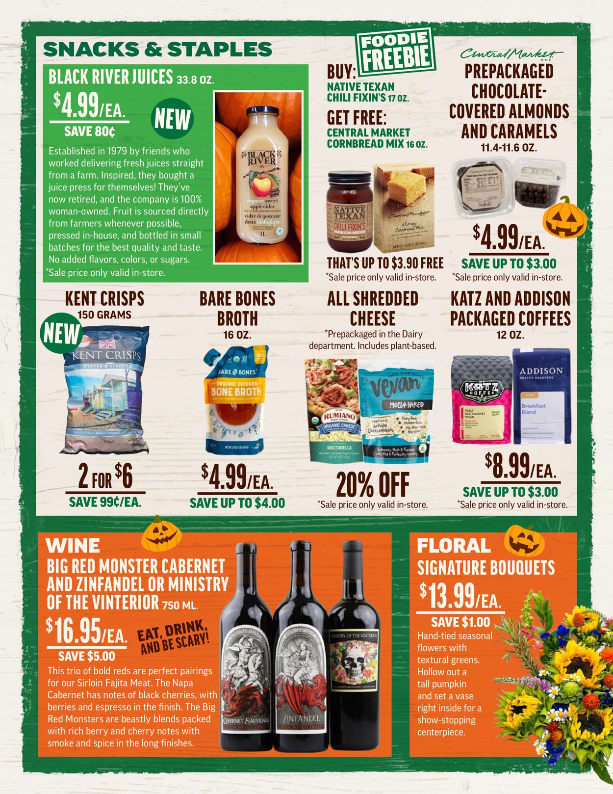Catalogue Central Market HALLOWEEN 2021 from 10/27/2021