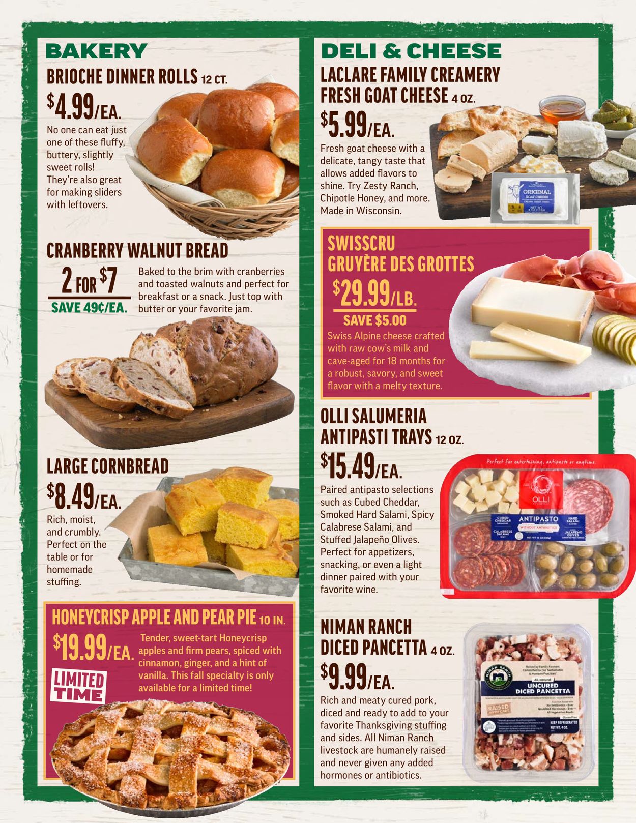 Catalogue Central Market THANKSGIVING 2021 from 11/17/2021