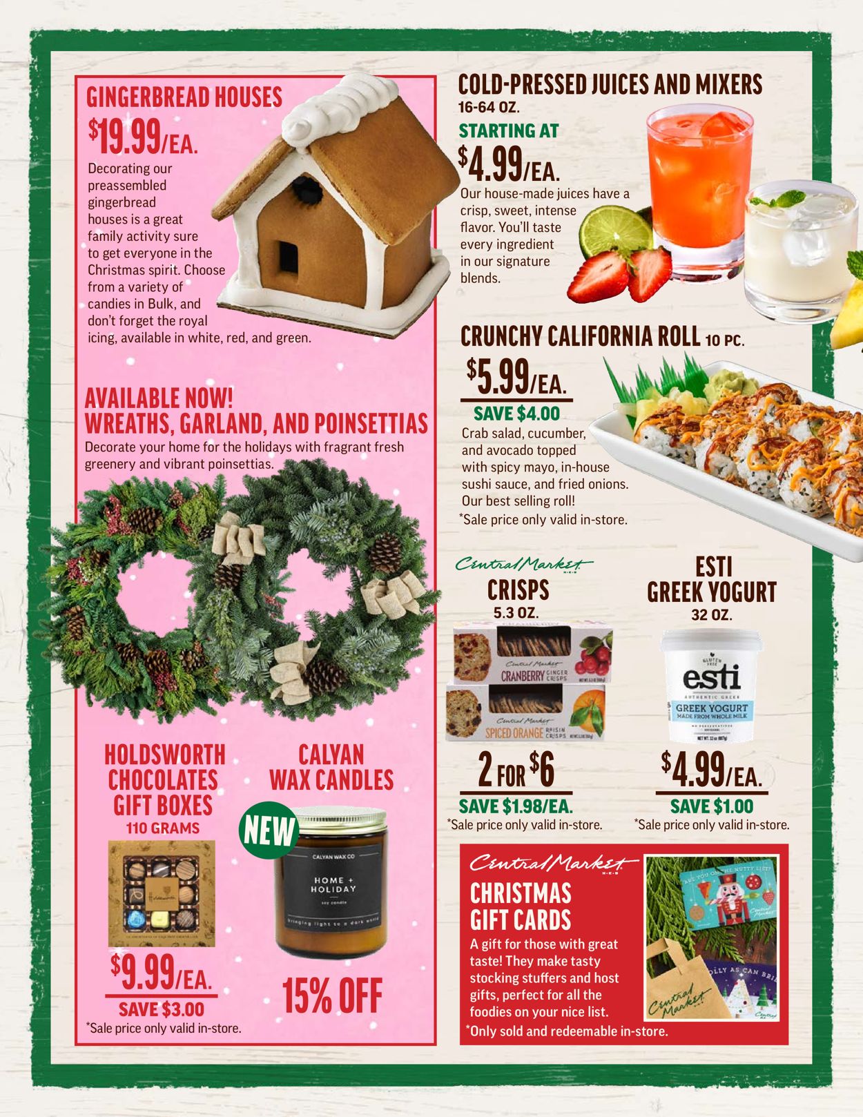 Catalogue Central Market CHRISTMAS 2021 from 11/26/2021