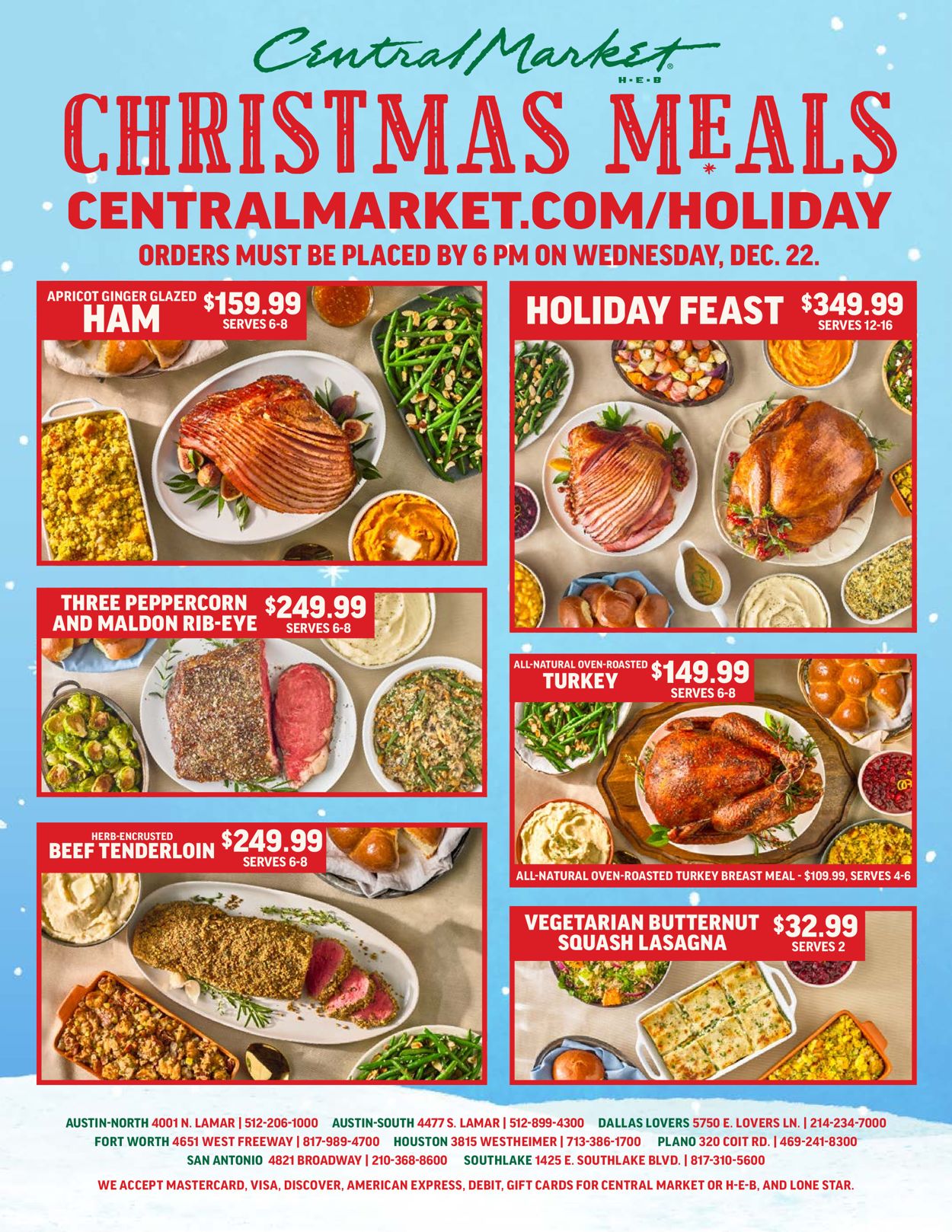 Catalogue Central Market CHRISTMAS 2021 from 12/08/2021