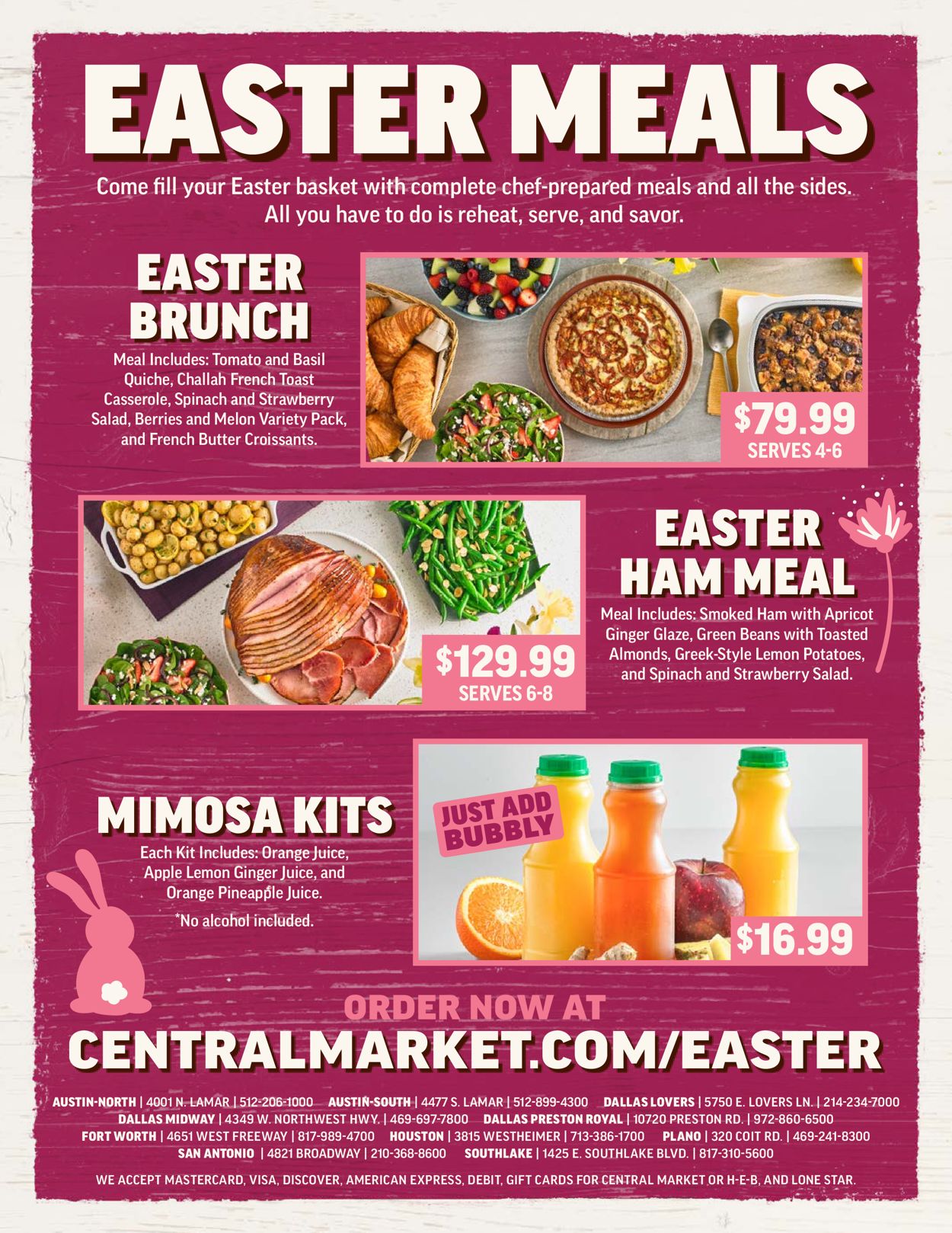 Catalogue Central Market EASTER 2022 from 04/13/2022