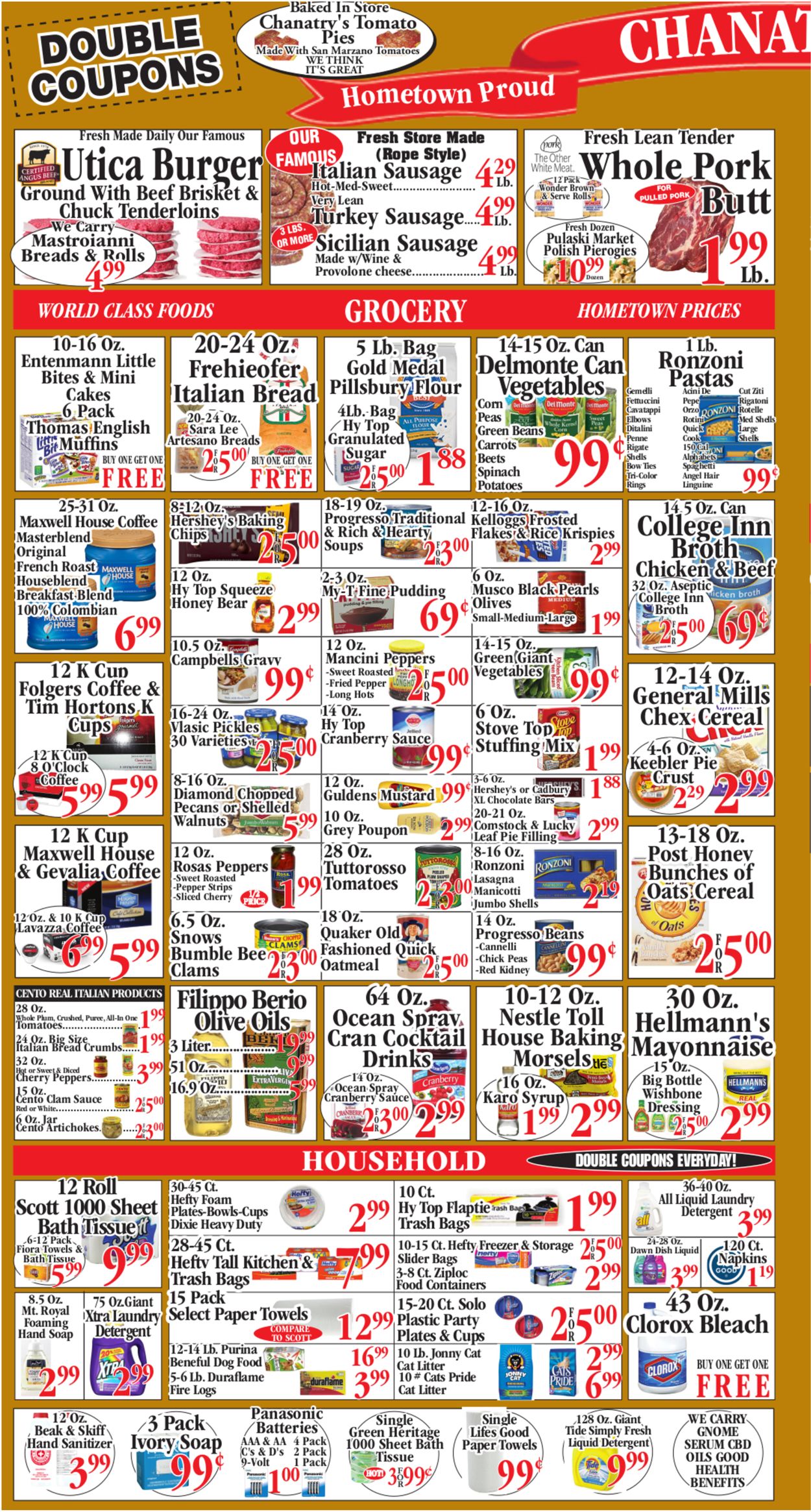 Catalogue Chanatry's Hometown Market from 11/15/2020