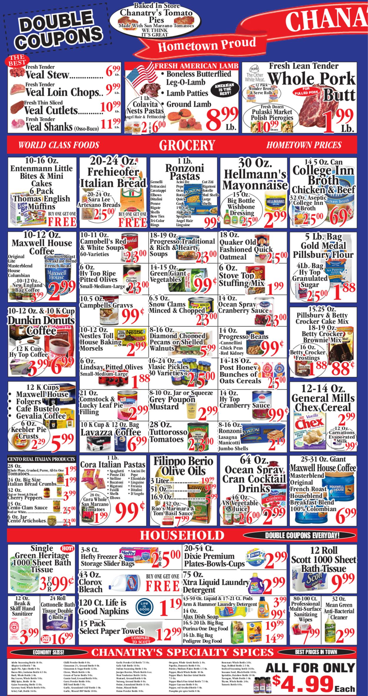 Catalogue Chanatry's Hometown Market Thanksgiving 2020 from 11/22/2020