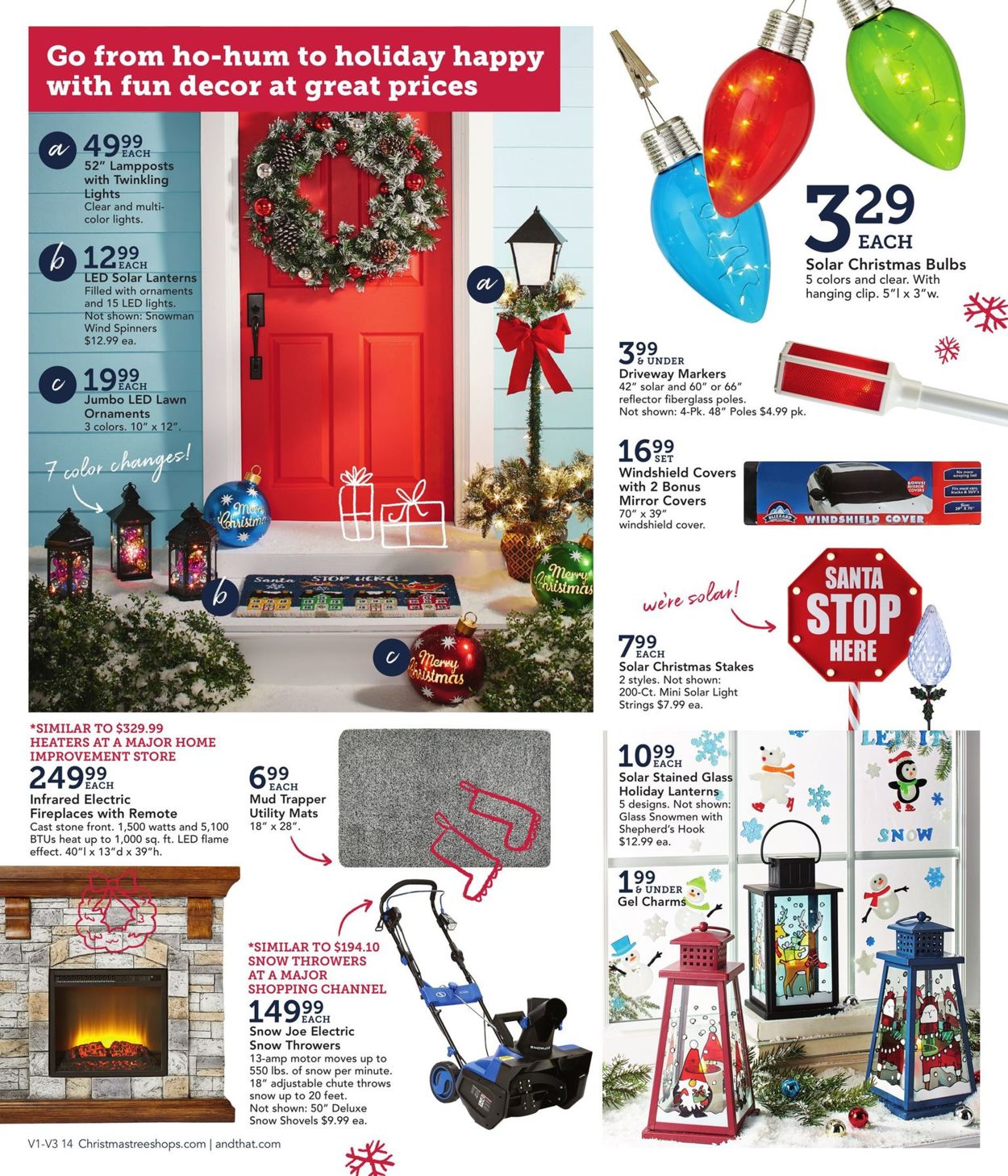 Catalogue Christmas Tree Shops from 10/31/2019
