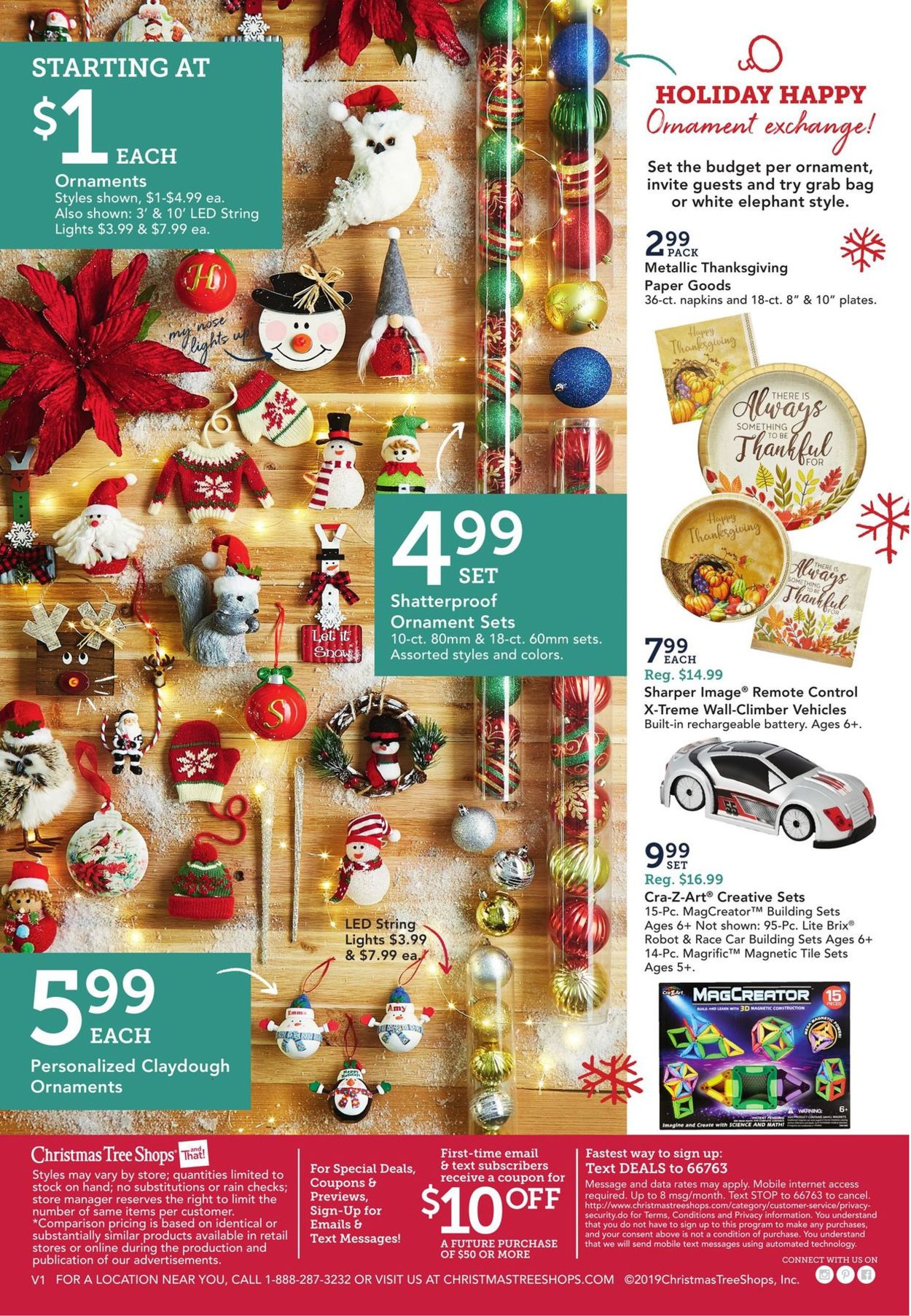Catalogue Christmas Tree Shops - Holiday Ad 2019 from 11/14/2019