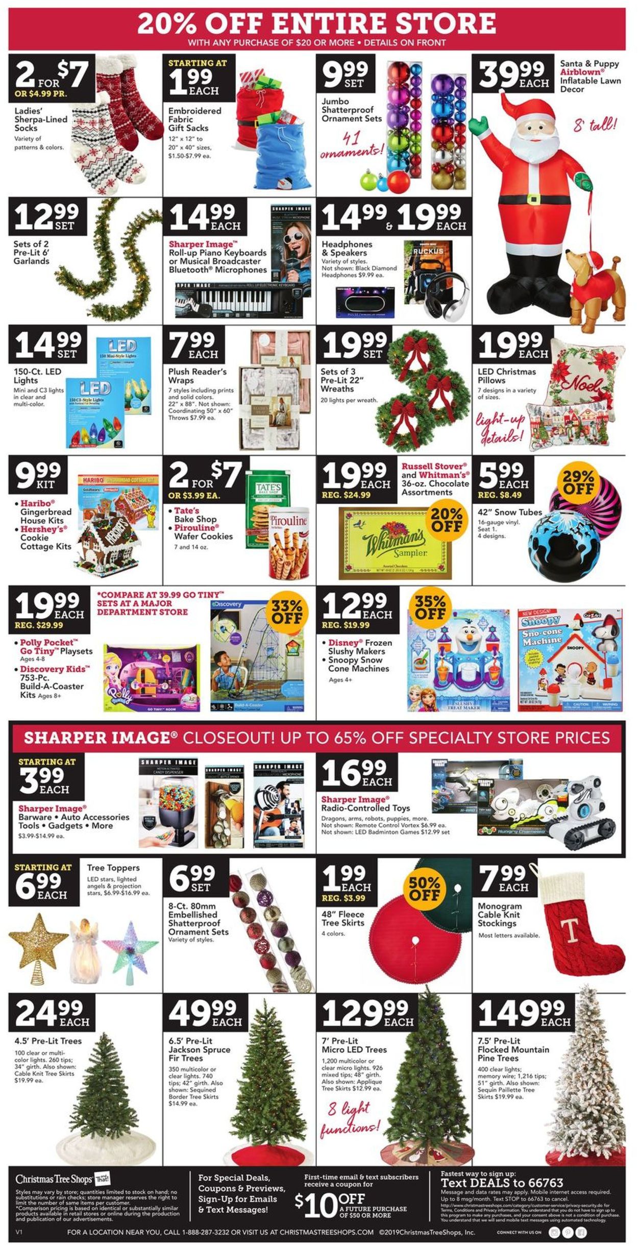 Catalogue Christmas Tree Shops - Holiday Ad 2019 from 11/28/2019