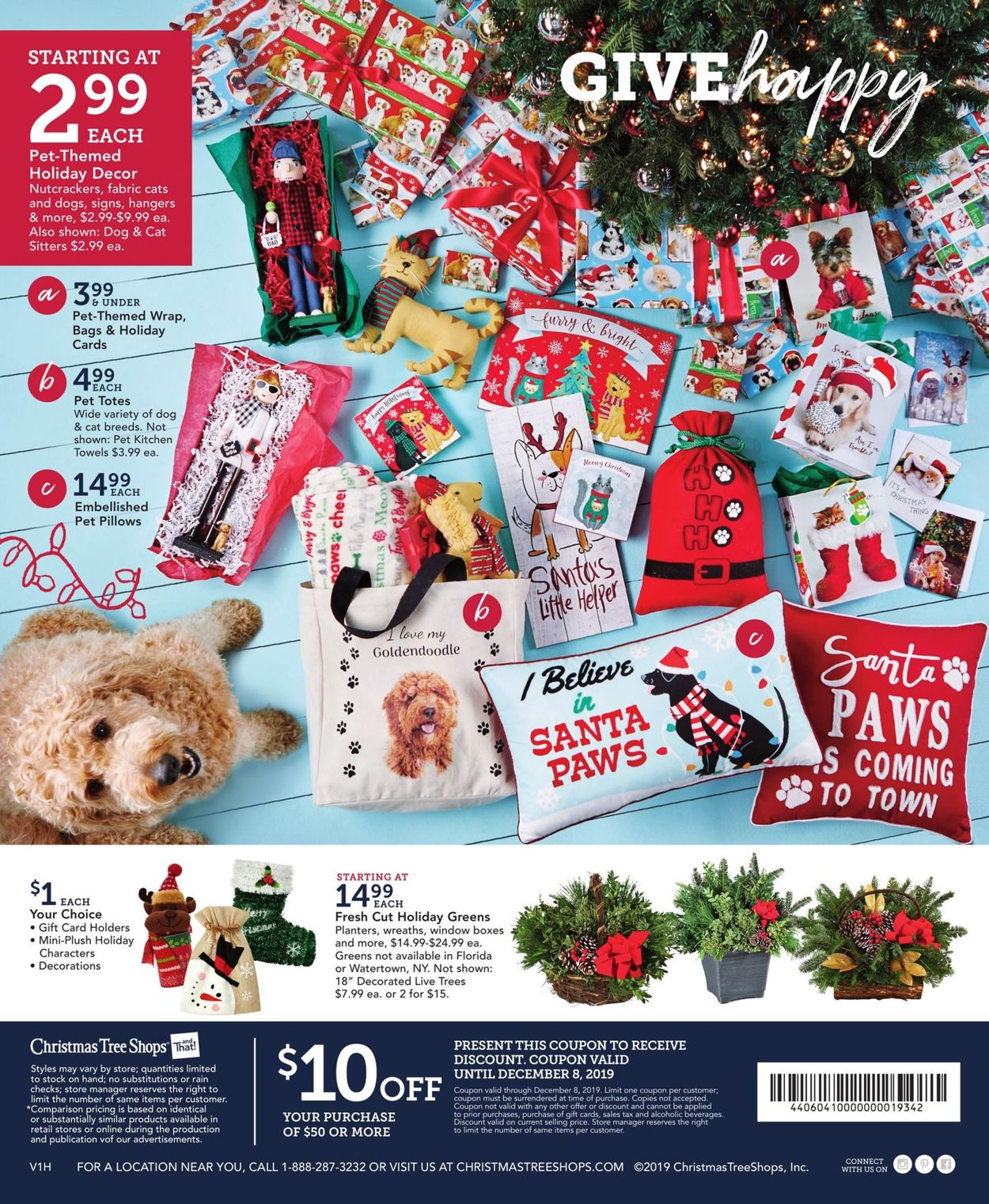 Catalogue Christmas Tree Shops - Holiday Ad 2019 from 11/30/2019