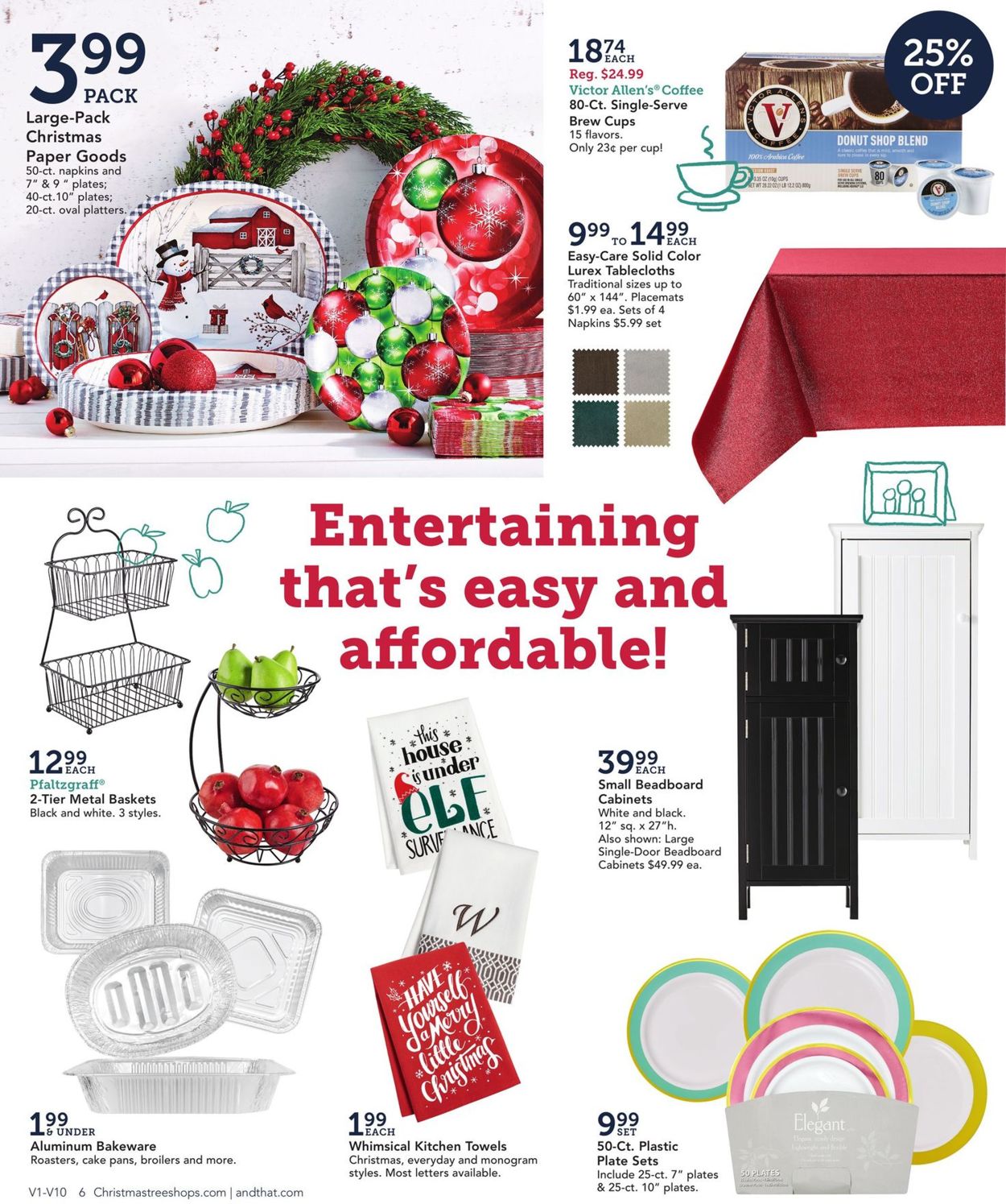Catalogue Christmas Tree Shops - Holiday Ad 2019 from 12/02/2019