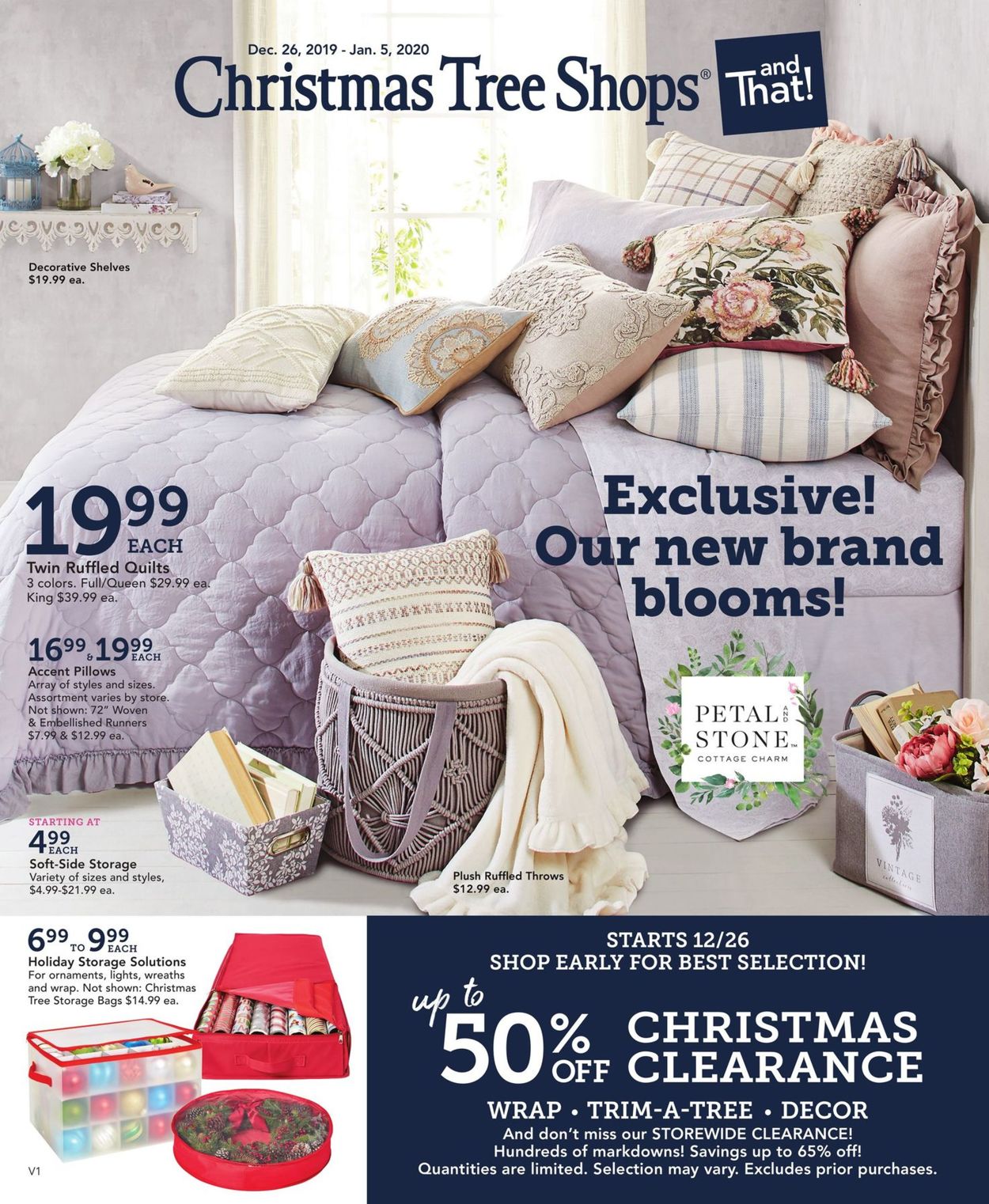 Catalogue Christmas Tree Shops - Christmas Clearance 2019/2020 from 12/26/2019