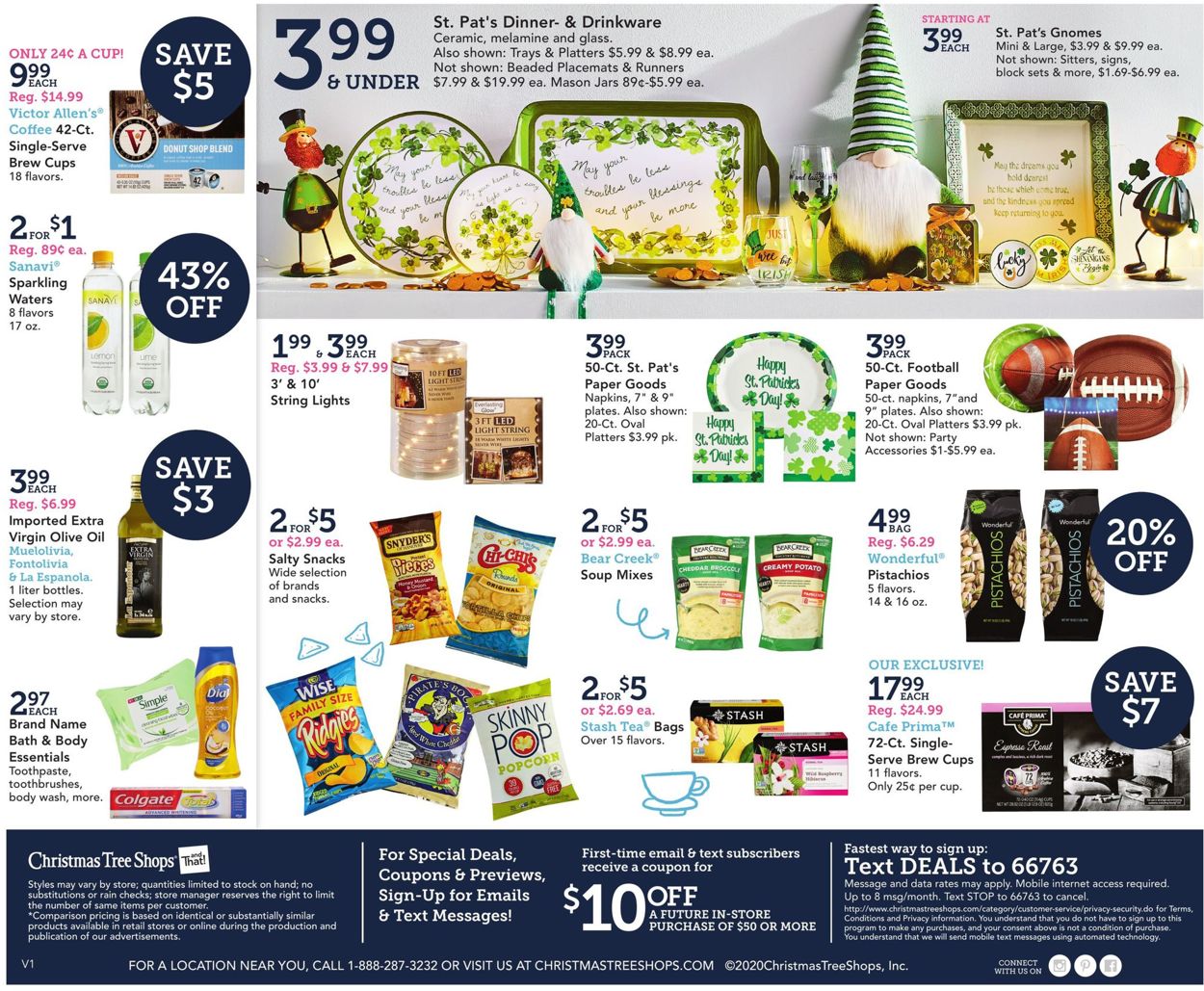 Catalogue Christmas Tree Shops from 01/16/2020