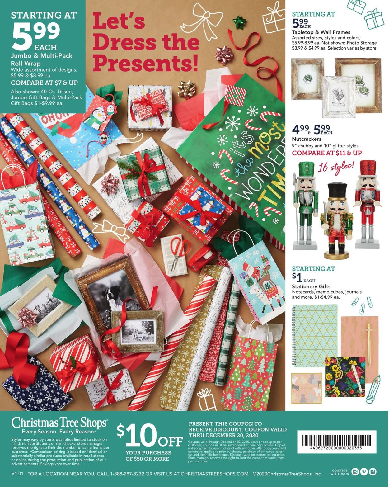 Catalogue Christmas Tree Shops from 12/10/2020