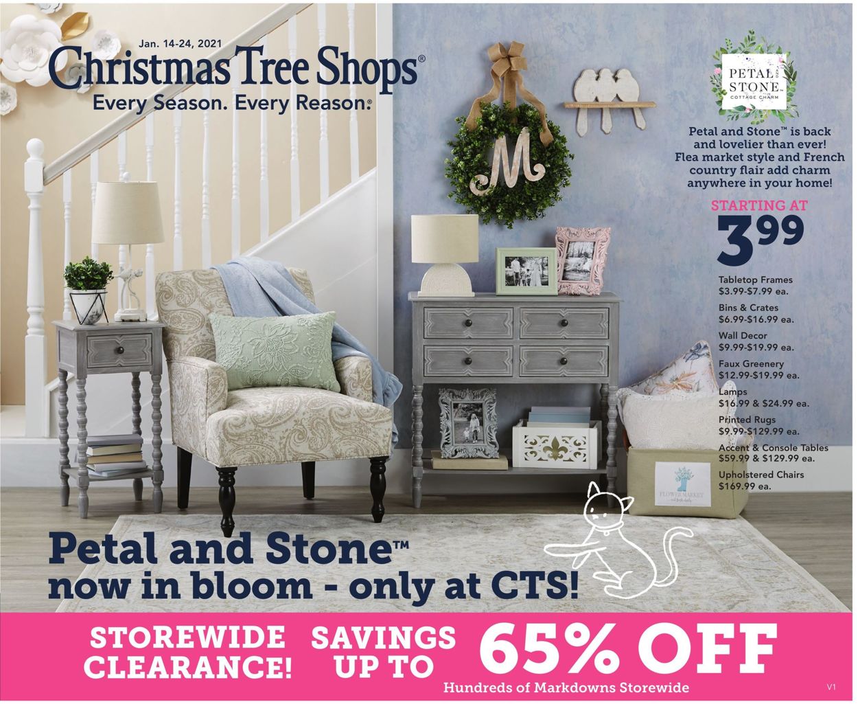 Catalogue Christmas Tree Shops from 01/14/2021