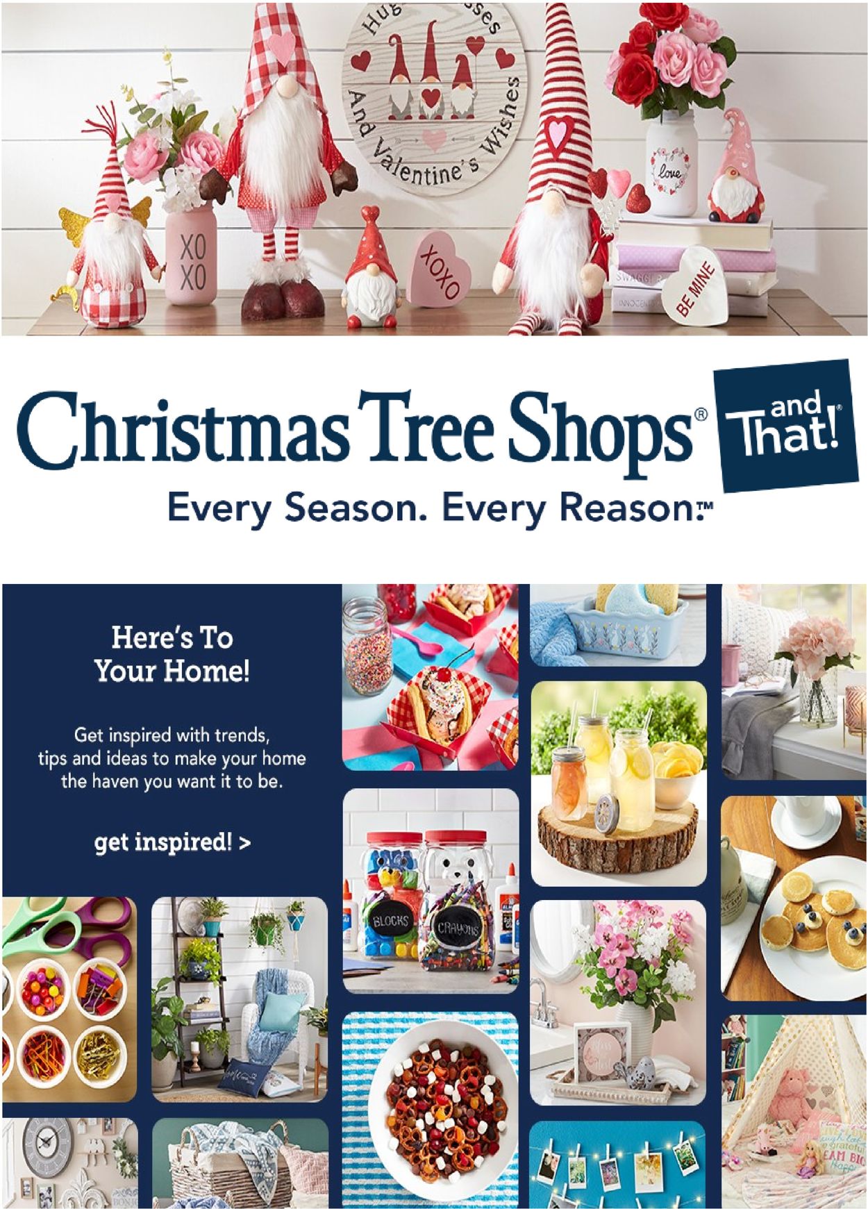 Catalogue Christmas Tree Shops from 01/25/2021