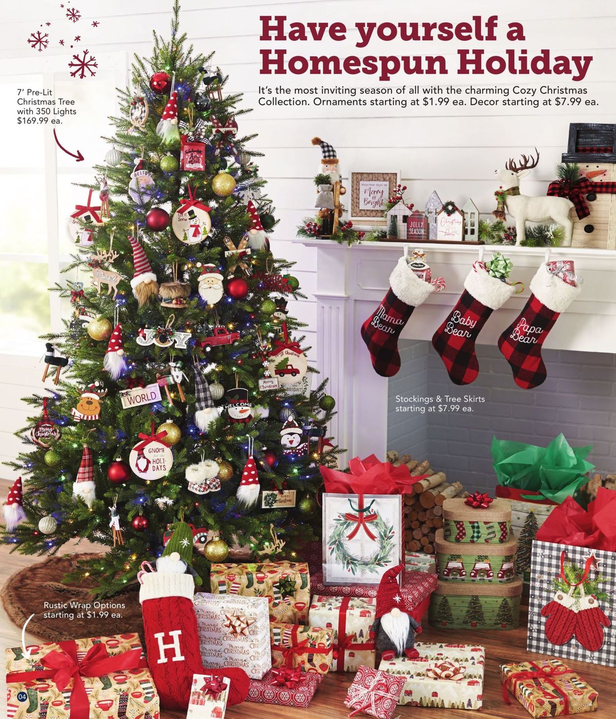 Catalogue Christmas Tree Shops HOLIDAY 2021 from 11/04/2021