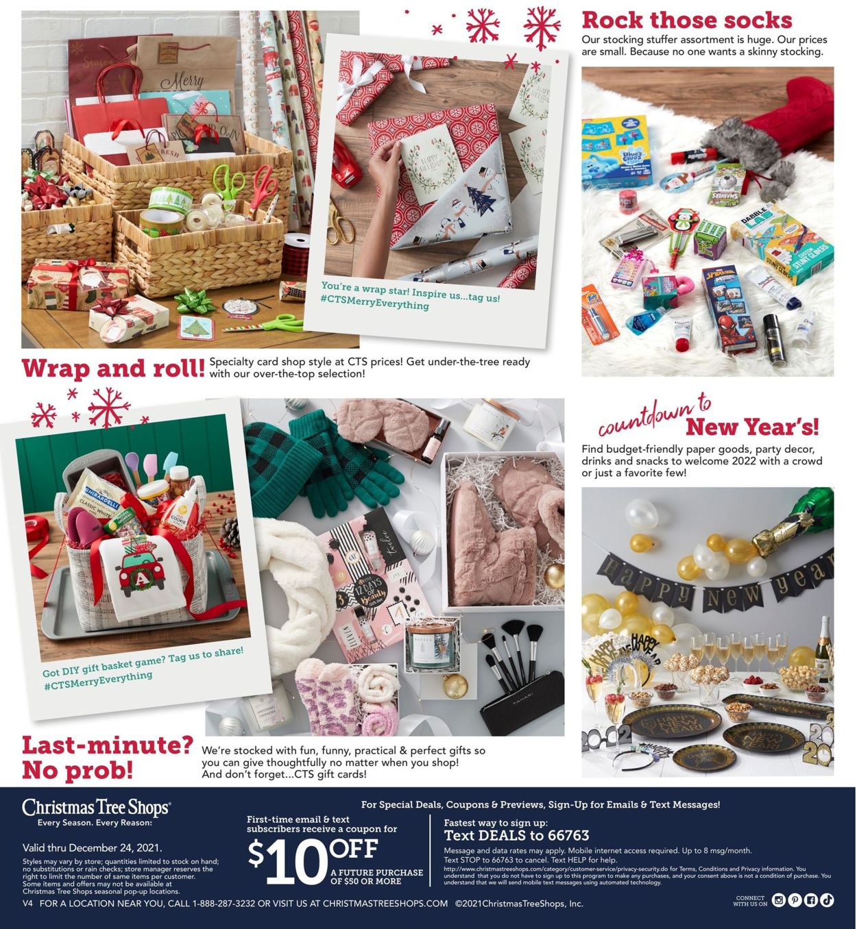 Catalogue Christmas Tree Shops XMAS 2021 from 12/16/2021