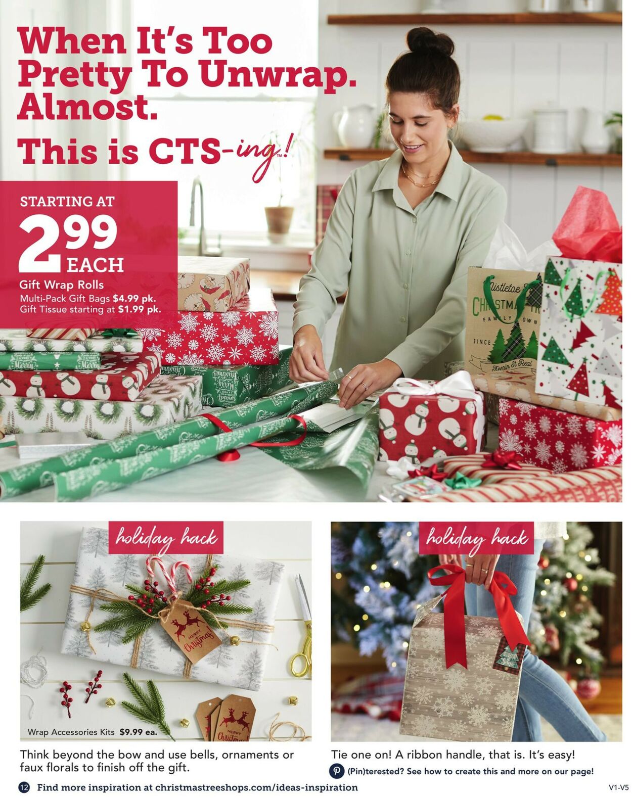 Catalogue Christmas Tree Shops from 11/03/2022
