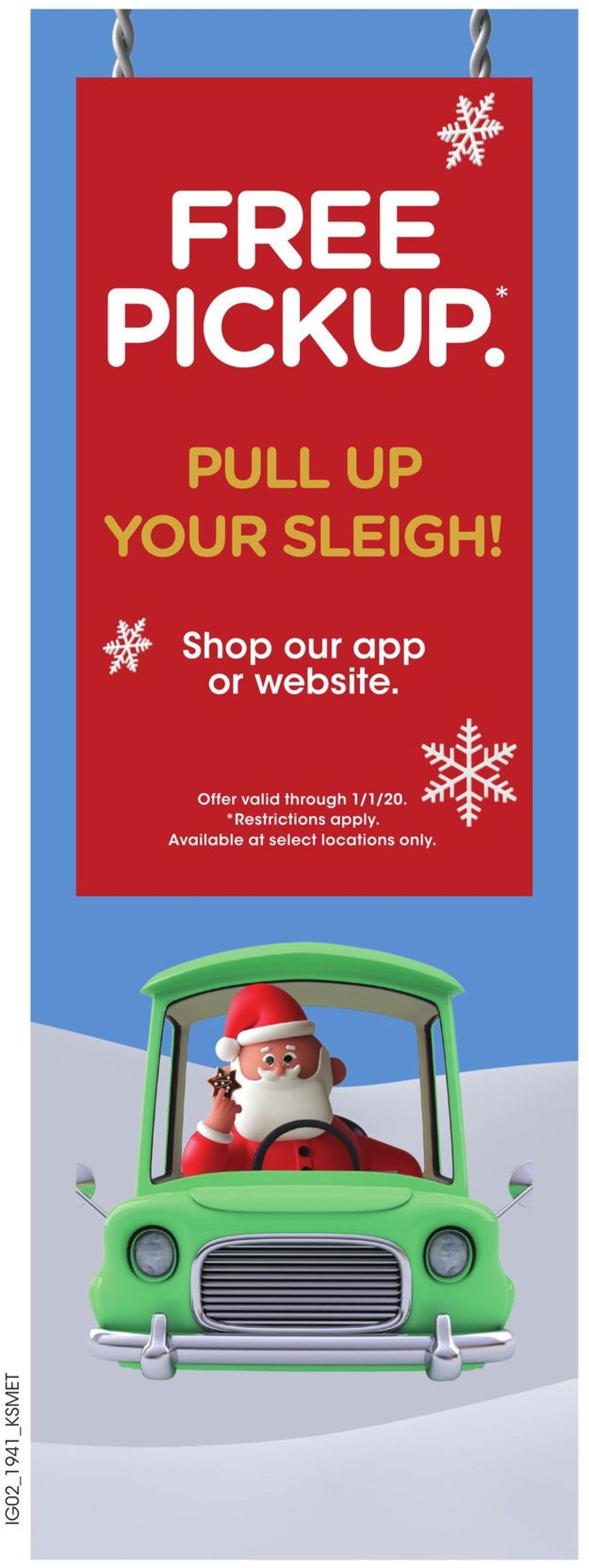 Catalogue City Market - Holiday Ad 2019 from 12/11/2019