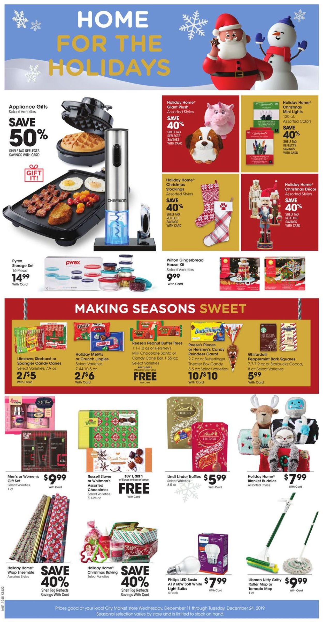 Catalogue City Market - Holiday Ad 2019 from 12/11/2019