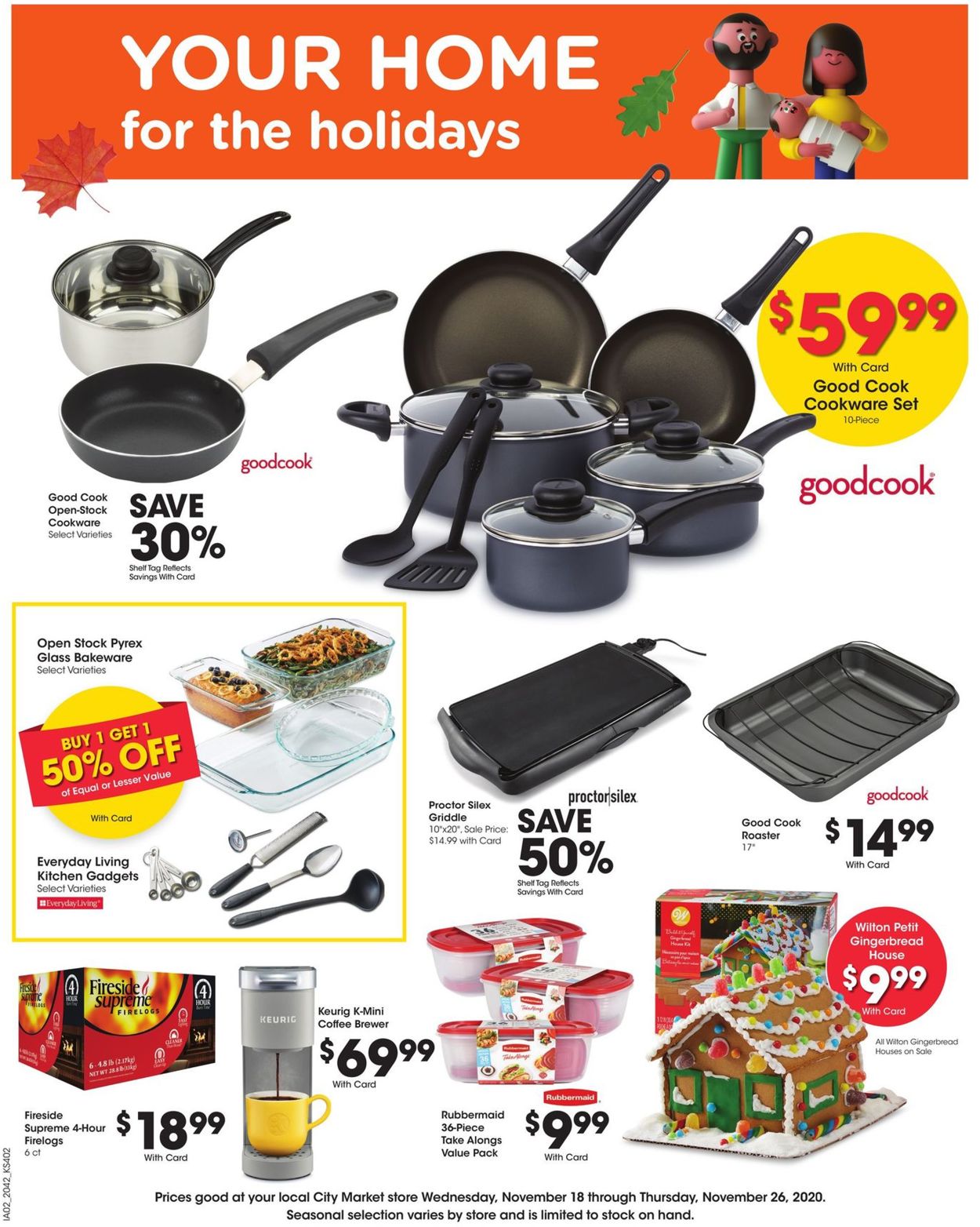 Catalogue City Market Thanksgiving ad 2020 from 11/18/2020