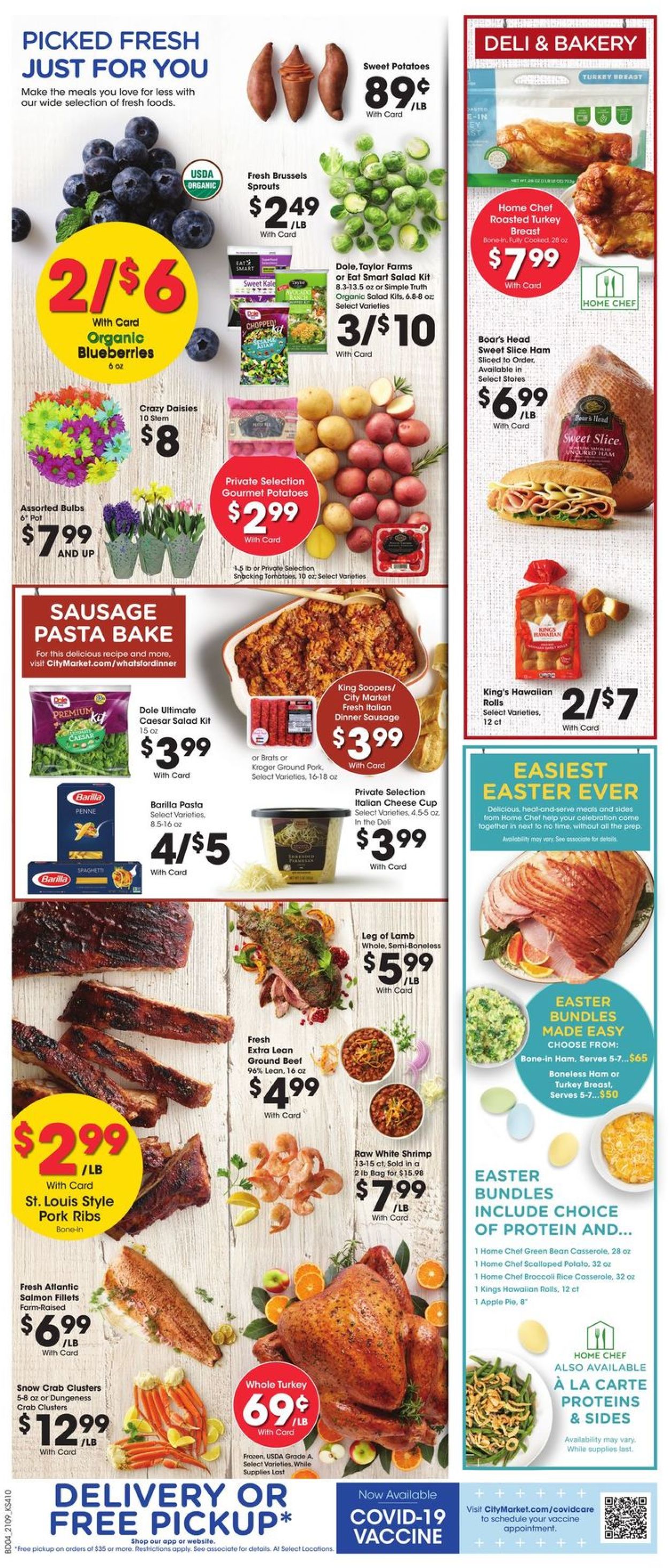 Catalogue City Market - Easter 2021 ad from 03/31/2021