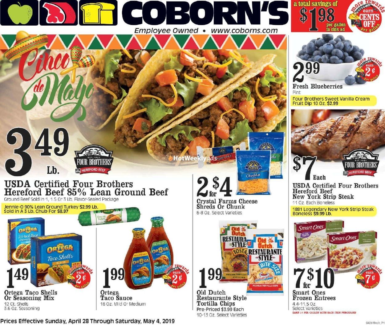 Catalogue Coborn's from 04/28/2019