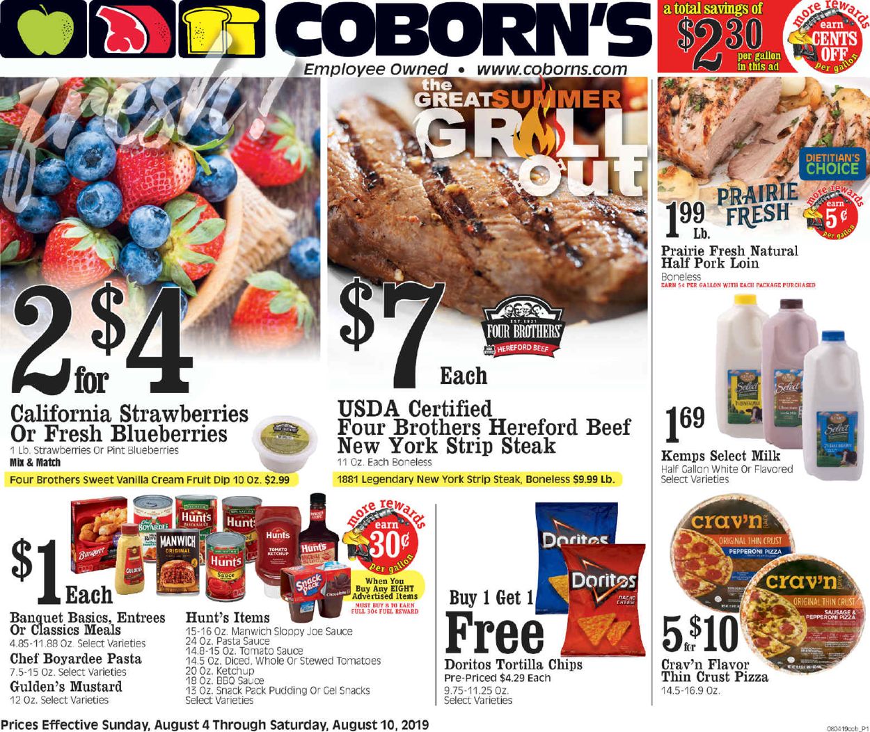 Catalogue Coborn's from 08/04/2019