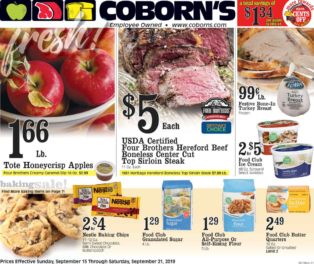 Catalogue Coborn's from 09/15/2019