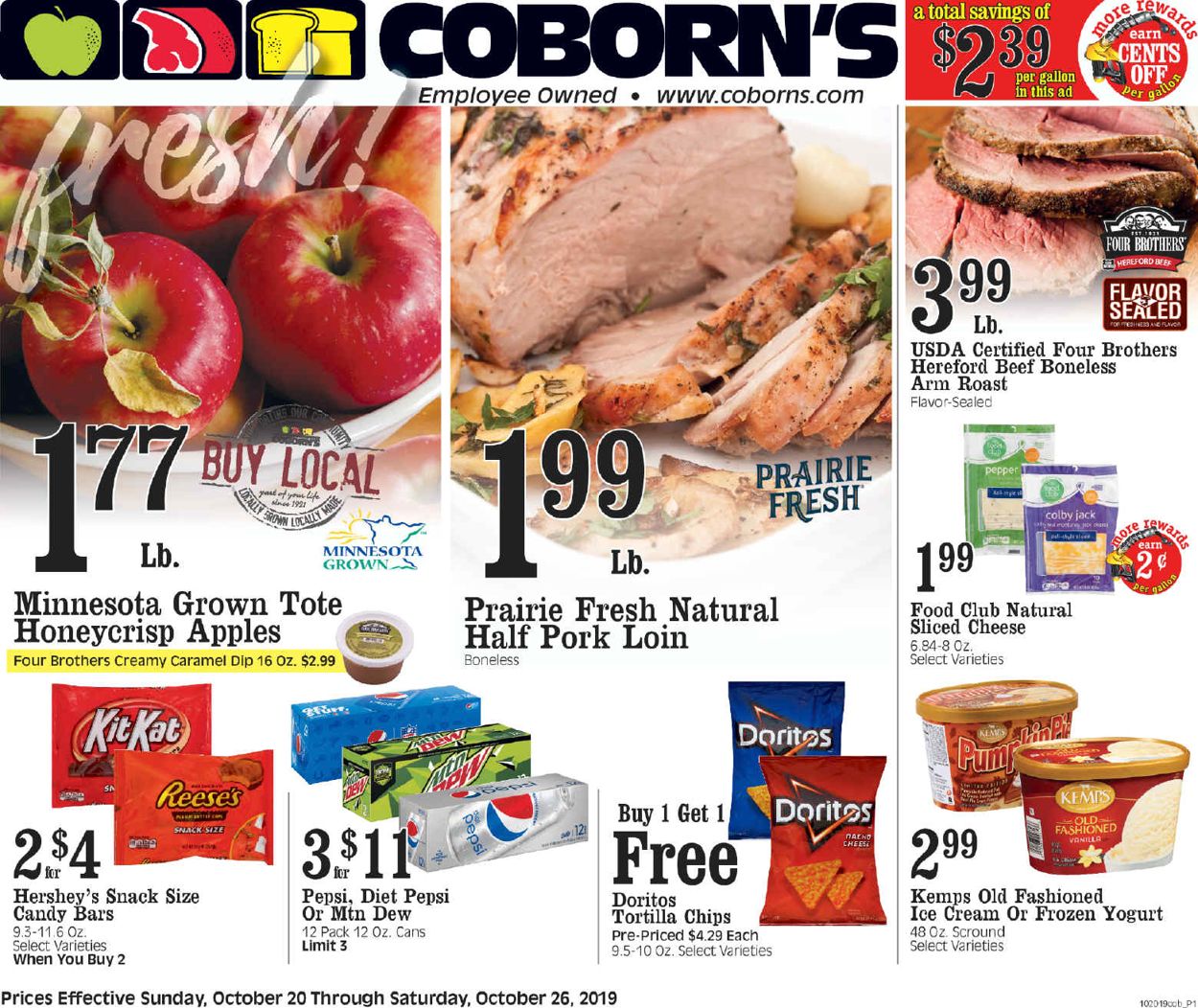 Catalogue Coborn's from 10/20/2019