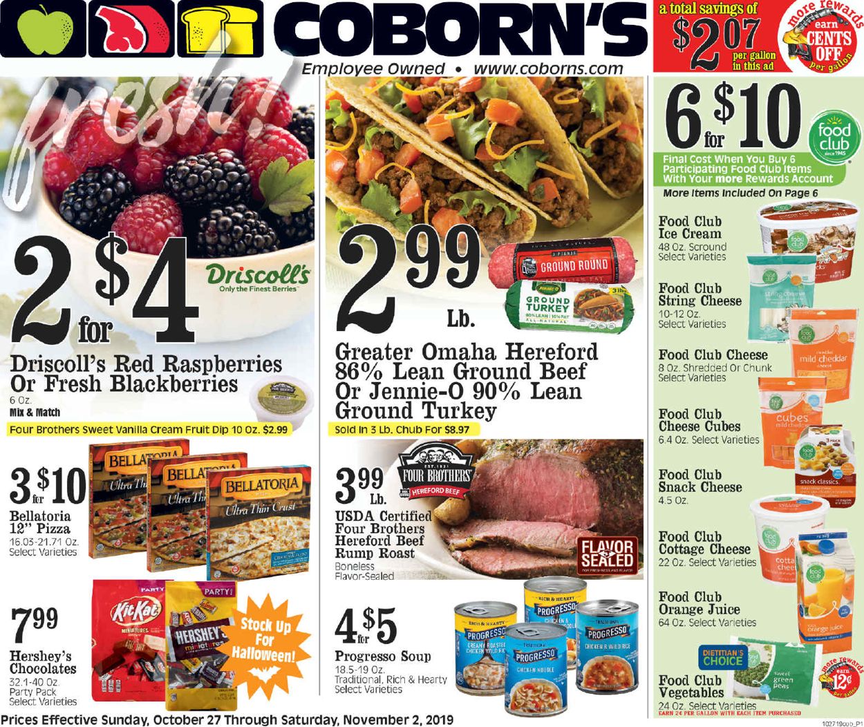 Catalogue Coborn's from 10/27/2019