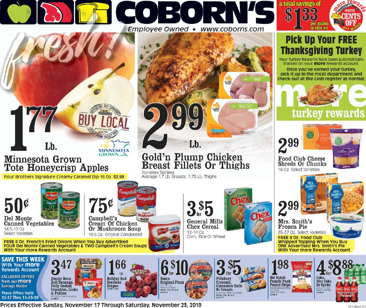 Catalogue Coborn's from 11/17/2019