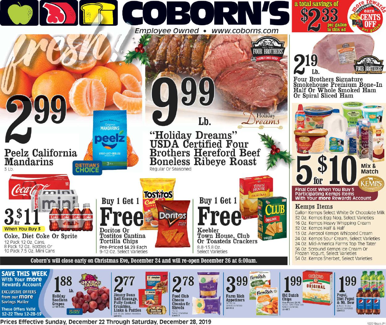 Catalogue Coborn's from 12/22/2019