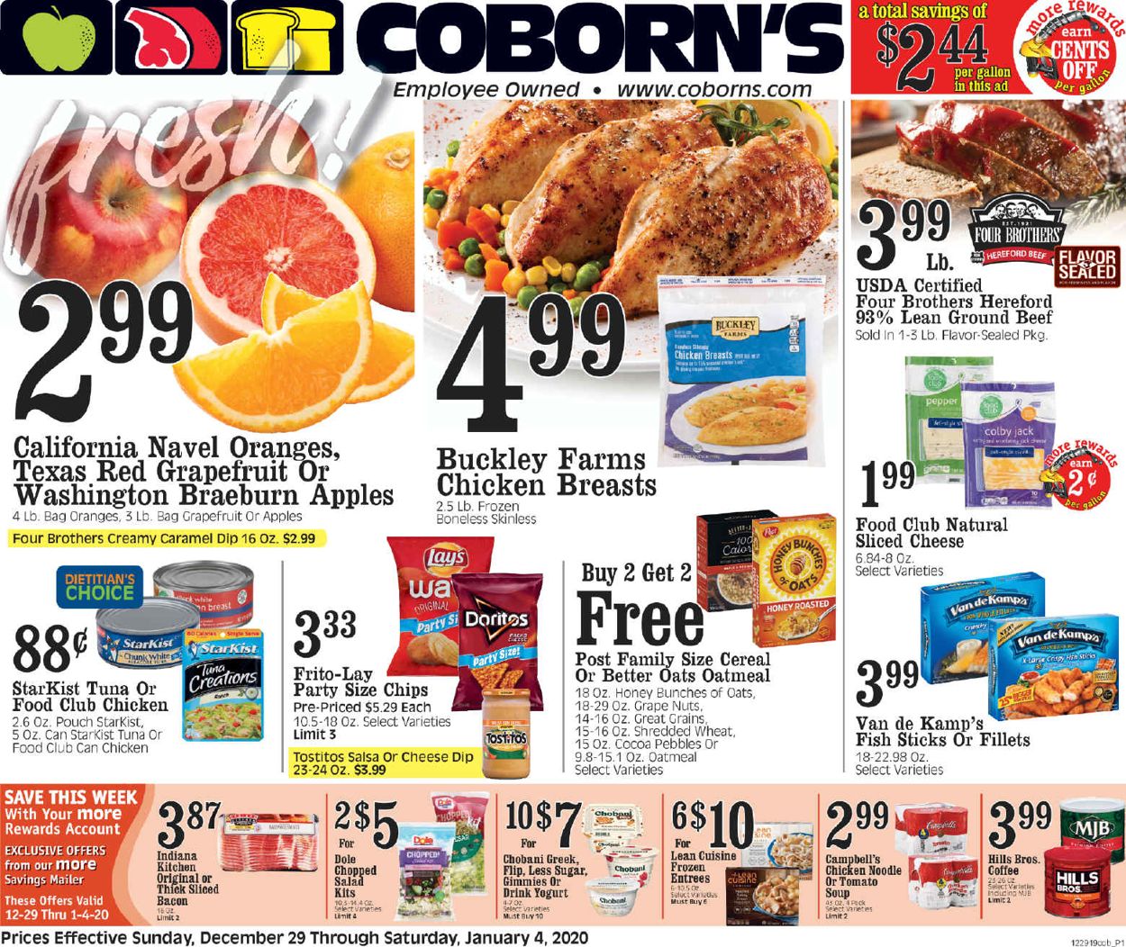 Catalogue Coborn's from 12/29/2019