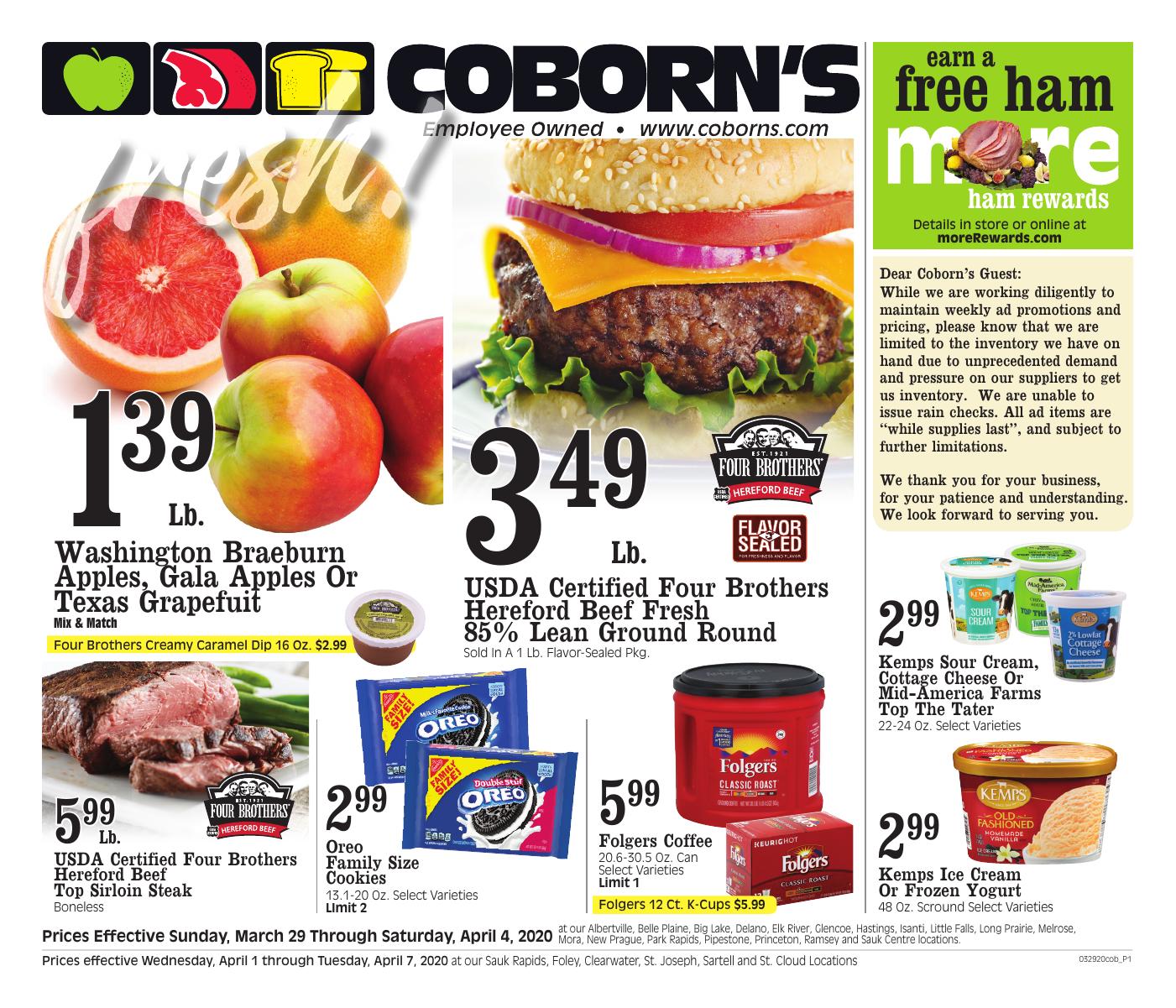 Catalogue Coborn's from 04/01/2020