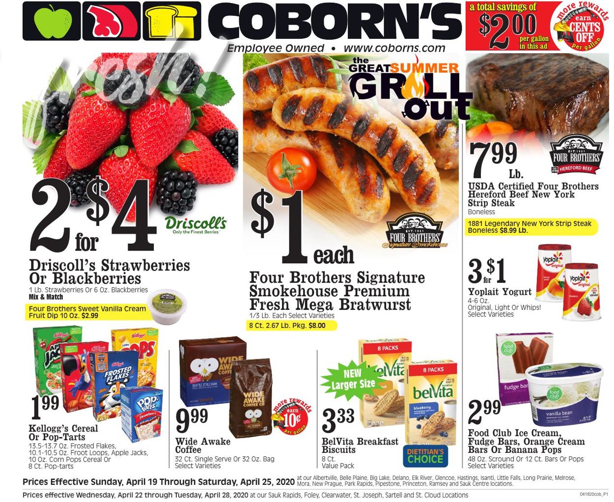 Catalogue Coborn's from 04/19/2020