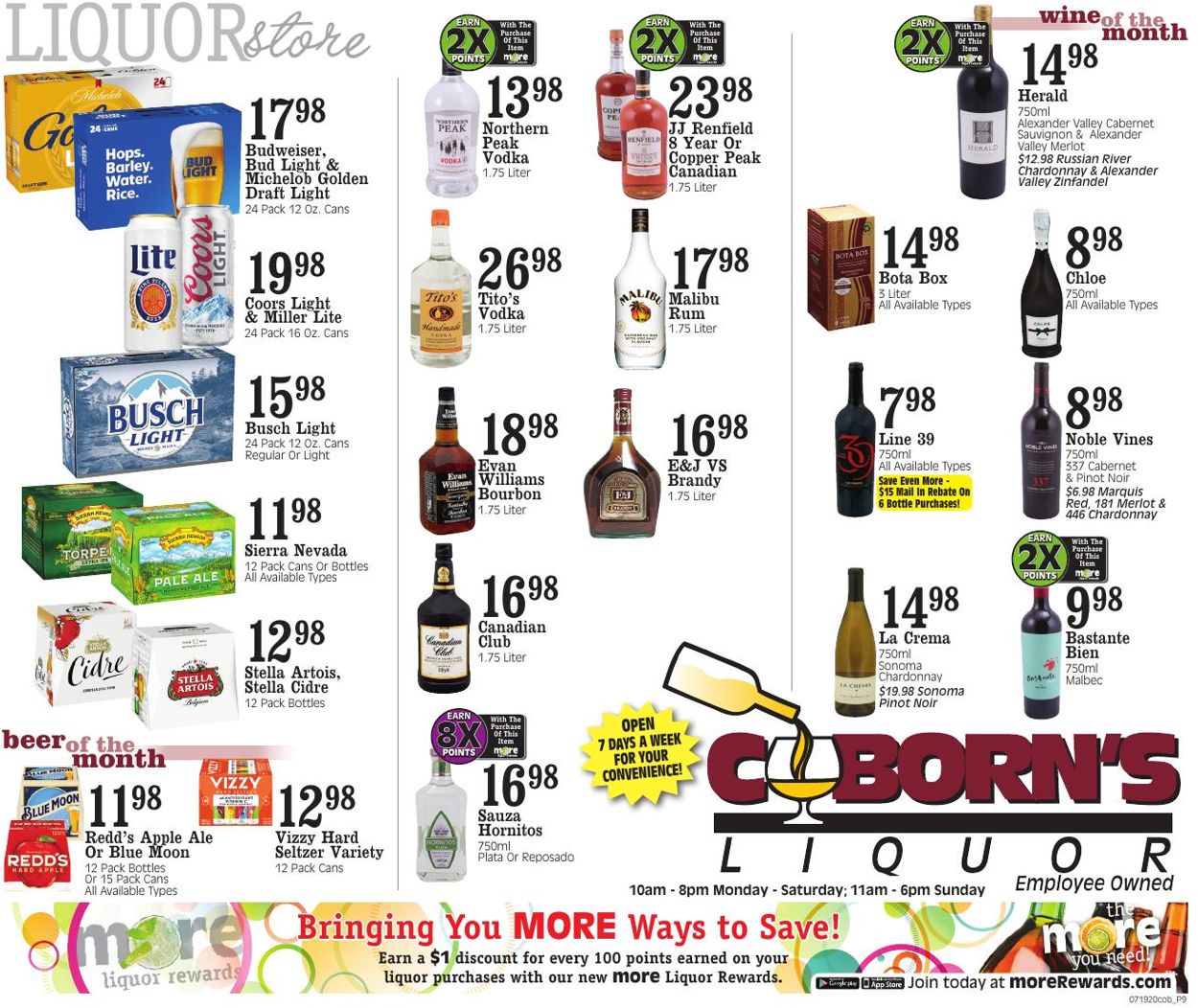 Catalogue Coborn's from 07/19/2020