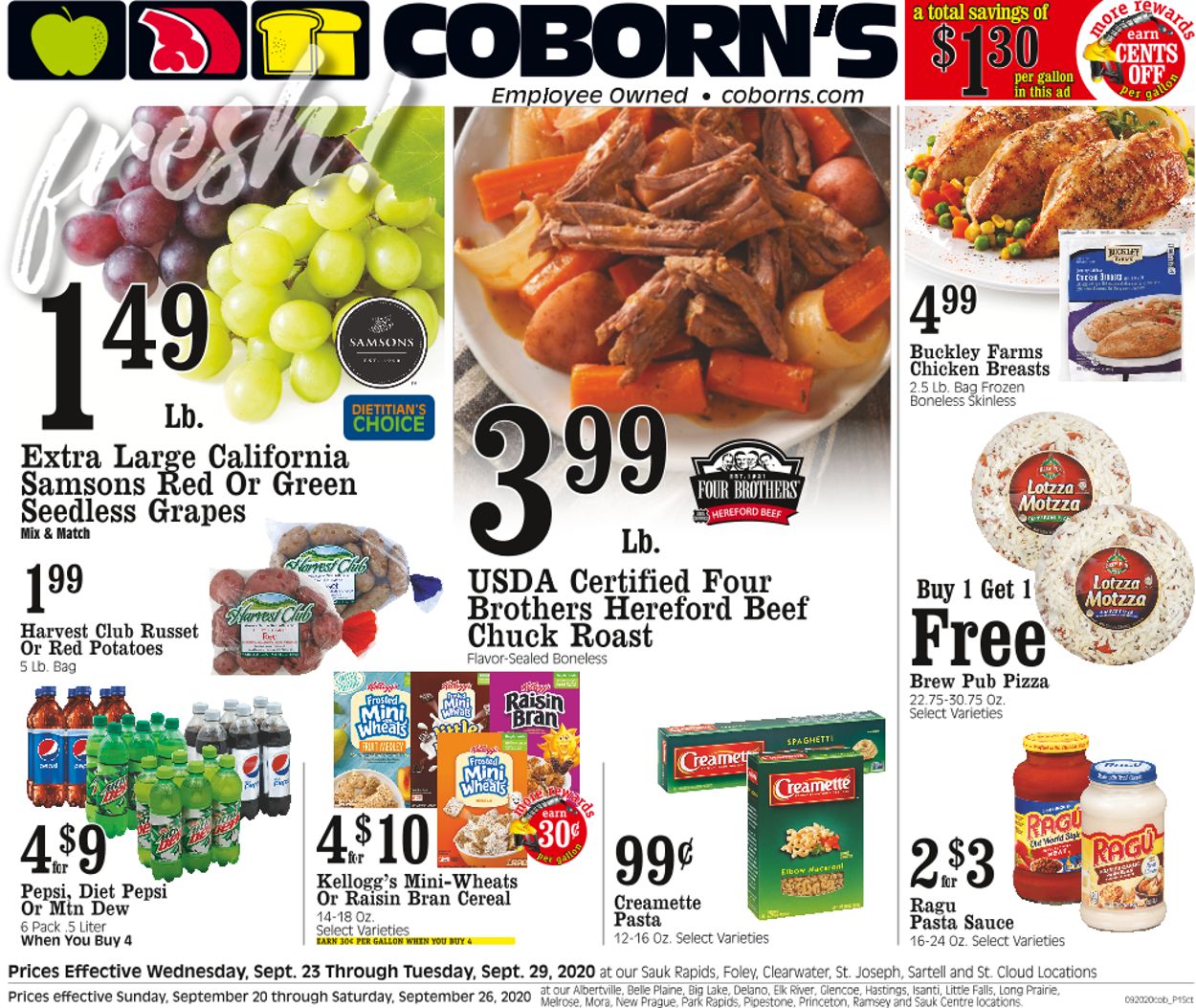 Catalogue Coborn's from 09/23/2020