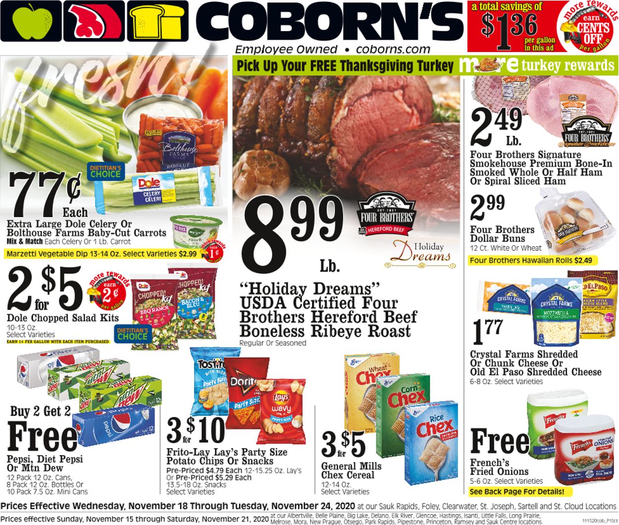 Catalogue Coborn's from 11/18/2020