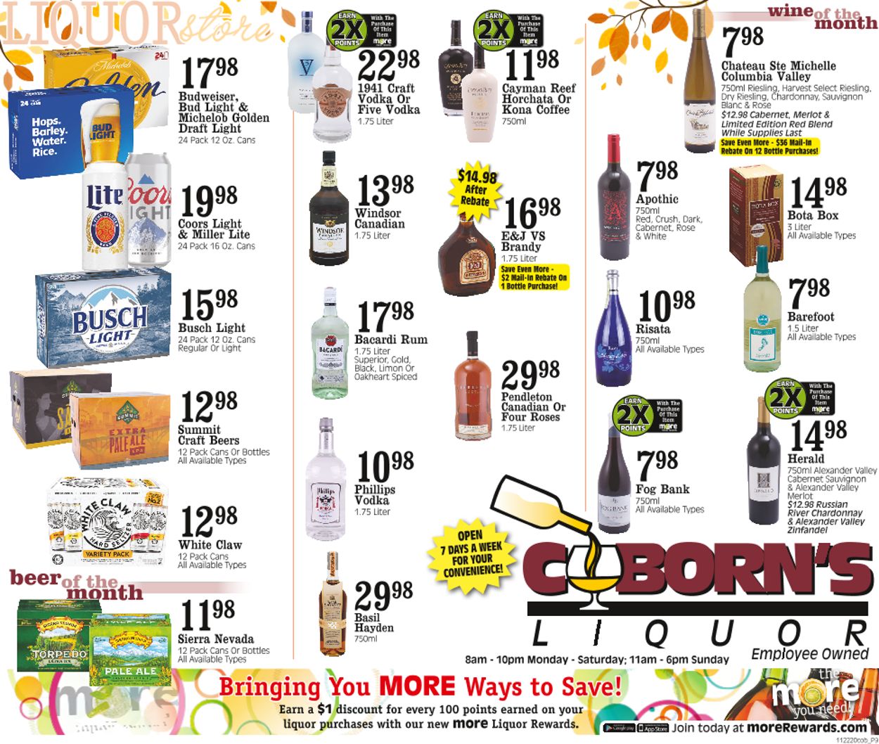Catalogue Coborn's Thanksgiving 2020 from 11/25/2020