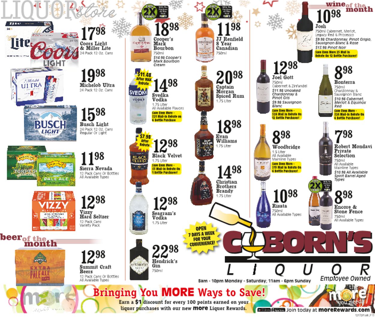 Catalogue Coborn's Liquor 2020 from 12/16/2020