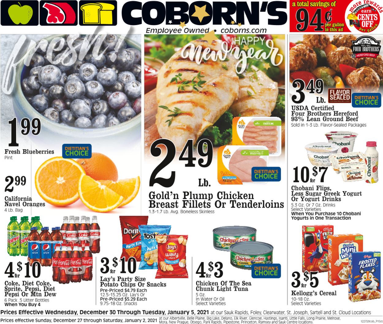 Catalogue Coborn's from 12/30/2020