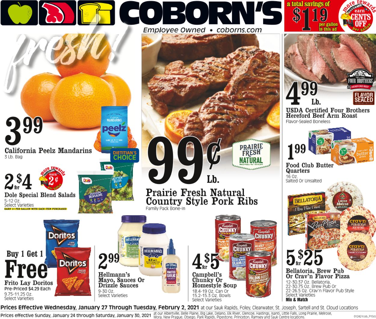 Catalogue Coborn's from 01/27/2021