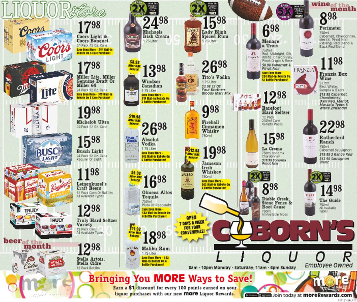 Catalogue Coborn's Liquor 2021 from 02/03/2021