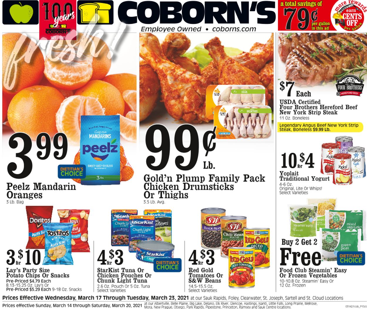 Catalogue Coborn's from 03/17/2021