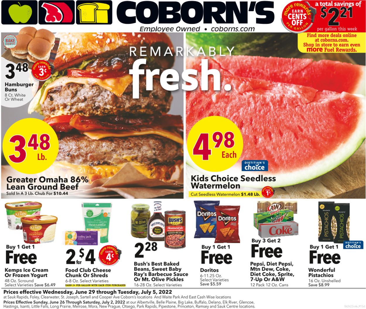 Catalogue Coborn's from 06/30/2022