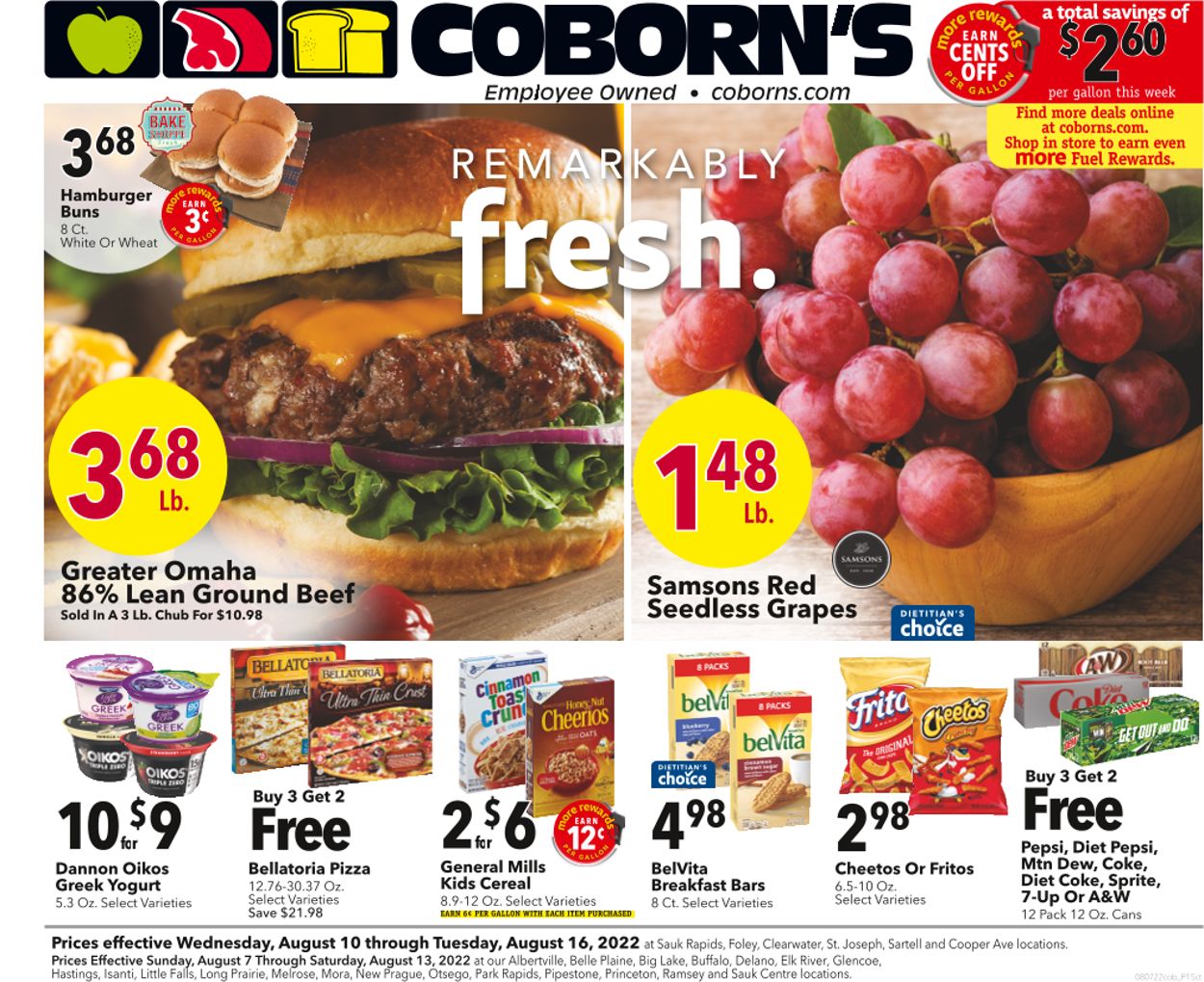 Catalogue Coborn's from 08/11/2022