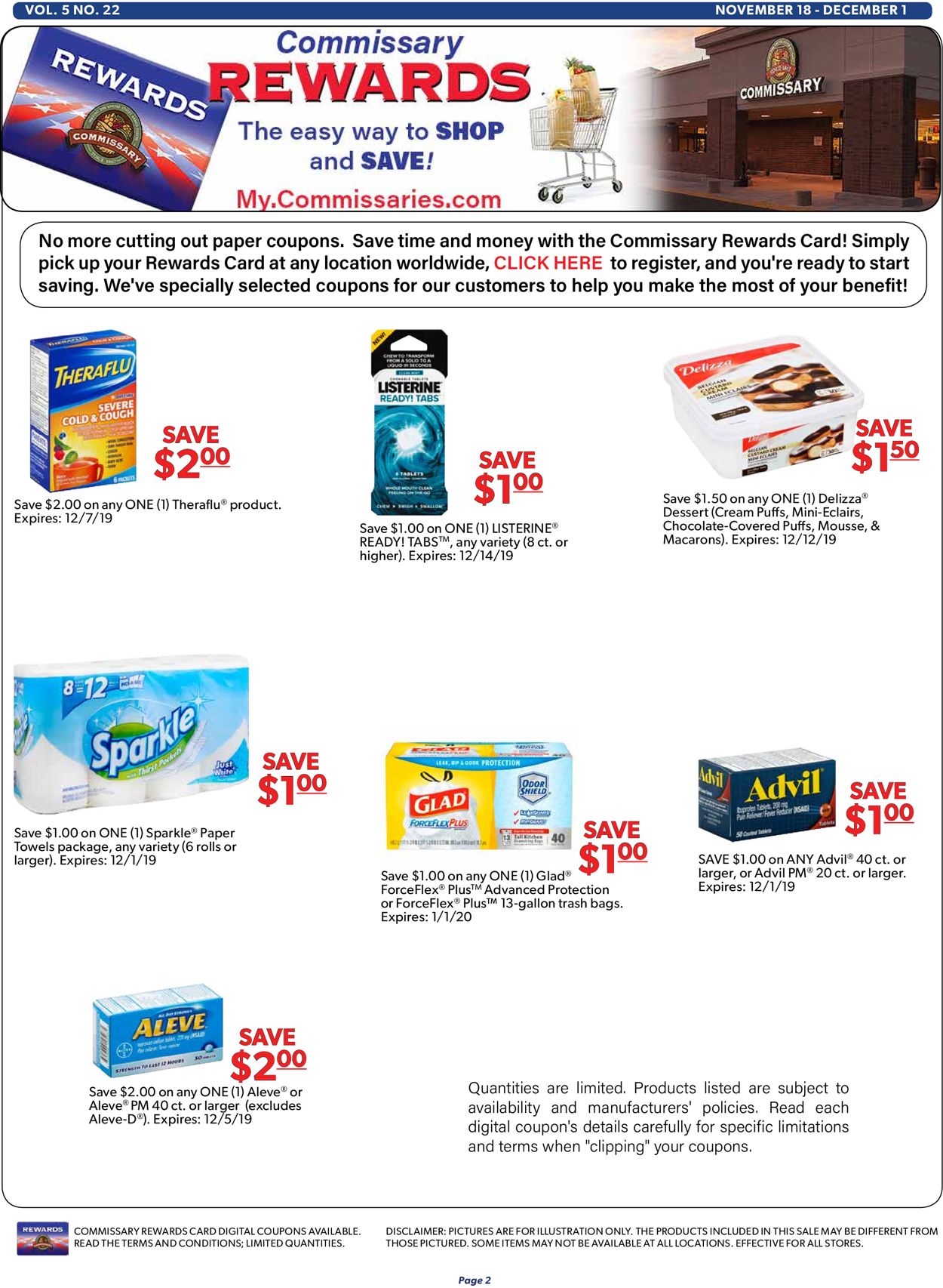 Catalogue Commissary - Thanksgiving Ad 2019 from 11/18/2019