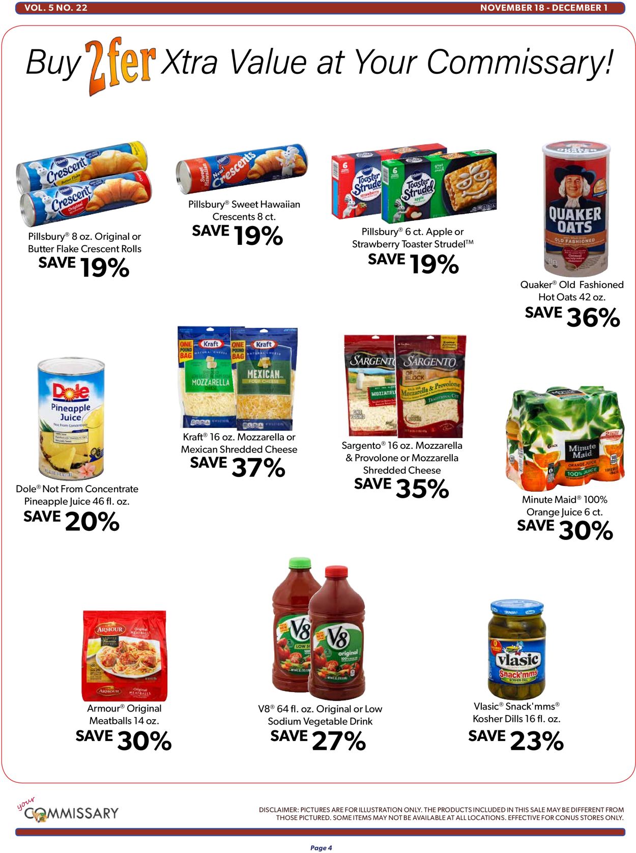 Catalogue Commissary - Thanksgiving Ad 2019 from 11/18/2019